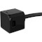 Зарядное устройство ALLOCACOC USBcube Original 2xUSB-A, 2xUSB-C, 15W, cable 1.5m Black