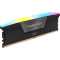Модуль пам'яті CORSAIR Vengeance RGB Black DDR5 6600MHz 64GB Kit 2x32GB (CMH64GX5M2B6600C32)