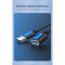 Кабель-удлинитель VENTION USB AM/AF 3.0 1.5м Black (CBHBG)