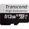 Карта памяти TRANSCEND microSDXC High Endurance 350V 512GB UHS-I U3 Class 10 + SD-adapter (TS512GUSD350V)