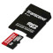 Карта памяти TRANSCEND microSDHC Premium 8GB UHS-I Class 10 + SD-adapter (TS8GUSDU1)