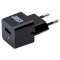Зарядний пристрій JUST Atom USB Wall Charger Black (WCHRGR-TM-BLCK)