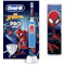 Электрическая детская зубная щётка BRAUN ORAL-B Pro Kids Spider-Man D103.413.2KX