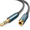 Кабель UGREEN AV118 3.5mm Male to 3.5mm Female Extension Cable mini-jack 3.5mm 2м Blue (40675)