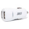 Автомобільний зарядний пристрій JUST Simple Dual USB Car Charger White + Lightning cable (CCHRGR-SMP2LGHT-WHT)