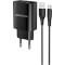 Зарядное устройство BOROFONE BN2 Super Fast 2xUSB-A, 2.1A Black w/Type-C cable (BN2TB)