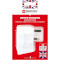 Переходник сетевой SKROSS Europe to UK USB White (1.500280)