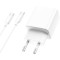 Зарядний пристрій BOROFONE BA67A 1xUSB-A, 1xUSB-C, PD20W, QC3.0 White w/Type-C to Type-C cable (BA67ACCW)