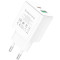 Зарядний пристрій BOROFONE BA67A 1xUSB-A, 1xUSB-C, PD20W, QC3.0 White w/Type-C to Type-C cable (BA67ACCW)