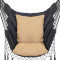 Кресло-гамак сидячий (бразильский) с подушками SPRINGOS HM043 130x100см