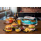 Бутербродниця ARIETE 0205 Hamburger Maker Party Time Blue (00C020501AR0)