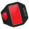 Чехол наплечный YURBUDS Ergosport LED Armband для iPhone SE/5s/5 Black/Red (YBIMARMB02BNR)