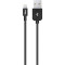 Кабель TTEC 2DKM01 USB2.0 AM/Lightning 1.2м Black (2DKM01S)