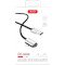 Кабель XO NB46 USB-A to Lightning/Lightning Audio 1м Silver