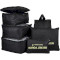 Набір дорожніх органайзерів TRAVELTY Packing Cubes 7шт. Black (TR-PCS-BK)