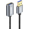 Кабель-подовжувач CHOETECH XAA001 USB-AM to USB-AF Cable 2м Black (XAA001-BK)