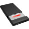 Кишеня зовнішня ORICO 2588US3-V1 2.5" SATA to USB 3.0 Black (2588US3-V1-BK-BP)