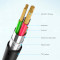Кабель CHOETECH AC0002 USB-A to Type-C Cable 1м White (AC0002-WH)