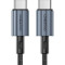 Кабель CHOETECH XCC-1014 Type-C to Type-C 60W Cable 1.2м Black (XCC-1014-BK)