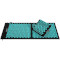 Акупунктурний килимок (аплікатор Кузнєцова) з подушкою 4FIZJO Ergo Mat XL Black/Blue (4FJ0384)