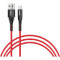 Кабель INTALEO CBRNYT1 USB-A to Type-C 1.2м Red (1283126559464)