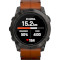 Смарт-часы GARMIN Epix Pro Gen. 2 Sapphire 51mm Carbon Gray DLC Titanium with Chestnut Leather Band (010-02804-30)