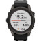 Смарт-годинник GARMIN Fenix 7S Pro Sapphire Solar 42mm Carbon Gray DLC Titanium with Black Silicone Band (010-02776-11/54)