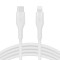 Кабель BELKIN Boost Up Charge Flex USB-C to Lightning 2м White (CAA009BT2MWH-OEM)