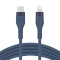 Кабель BELKIN Boost Up Charge Flex USB-C to Lightning 1м Blue (CAA009BT1MBL-OEM)