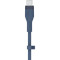 Кабель BELKIN Boost Up Charge Flex USB-C to Lightning 1м Blue (CAA009BT1MBL-OEM)