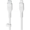 Кабель BELKIN Boost Up Charge Flex USB-C to Lightning 1м White (CAA009BT1MWH-OEM)