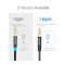 Кабель-удлинитель VENTION 3.5mm Audio Extension Cable mini-jack 3.5mm 1.5м Black (BHBBG)