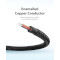 Кабель-подовжувач VENTION 3.5mm Audio Extension Cable mini-jack 3.5 мм 1.5м Black (BHBBG)