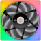 Комплект вентиляторів THERMALTAKE Toughfan 12 RGB 3-Pack (CL-F135-PL12SW-A)