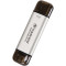 Портативний SSD диск TRANSCEND ESD310 1TB USB3.2 Gen2 Silver (TS1TESD310S)