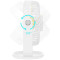 Настольный вентилятор HOCO F14 Multifunctional Powerful Desktop Fan White
