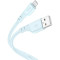 Кабель HOCO X97 Crystal Color USB-A to Micro-USB 1м Light Blue