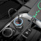Автомобильное зарядное устройство HOCO NZ8 Sprinter 1xUSB-A, 2xUSB-C, PD25W, QC3.0 Blue w/Type-C to Lightning cable (6931474782748)