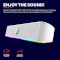 Акустическая система TRUST GXT 619W Thorne RGB Illuminated Soundbar White (25110)