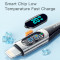 Кабель ESSAGER LED Digital Display Fast Charging Data Cable PD20 W Type-C to Lightning 2м Black (EXCTL-YDA01)