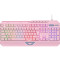 Клавиатура 2E GAMING KG315 RGB Pink (2E-KG315UPK)