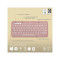 Клавіатура бездротова LOGITECH Pebble Keys 2 K380s Tonal Rose (920-011853)