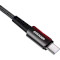 Кабель ESSAGER Sunset Fast Charging Data Cable 6A USB-A to Type-C 66W 3м Black (EXCT-CGC01)