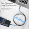 Кабель ESSAGER Sunset Fast Charging Data Cable 6A USB-A to Type-C 66W 3м Black (EXCT-CGC01)