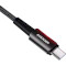 Кабель ESSAGER Sunset 66W Fast Charging Data Cable 6A USB-A to Type-C 1м Black (EXCT-CG01)