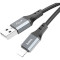 Кабель HOCO X92 Honest USB-A to Lightning 3м Black