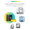 Пластик (філамент) для 3D принтера CREALITY CR-TPU 1.75mm, 1кг, White (3301040033)