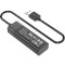 USB-хаб HOCO HB25 Easy Mix USB-A to 1xUSB3.0, 3xUSB2.0