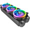 Комплект вентиляторов THERMALTAKE Swafan 14 RGB Radiator TT Premium Edition Black 3-Pack (CL-F138-PL14SW-A)