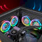 Комплект вентиляторів THERMALTAKE Swafan 12 RGB Radiator TT Premium Edition Black 3-Pack (CL-F137-PL12SW-A)